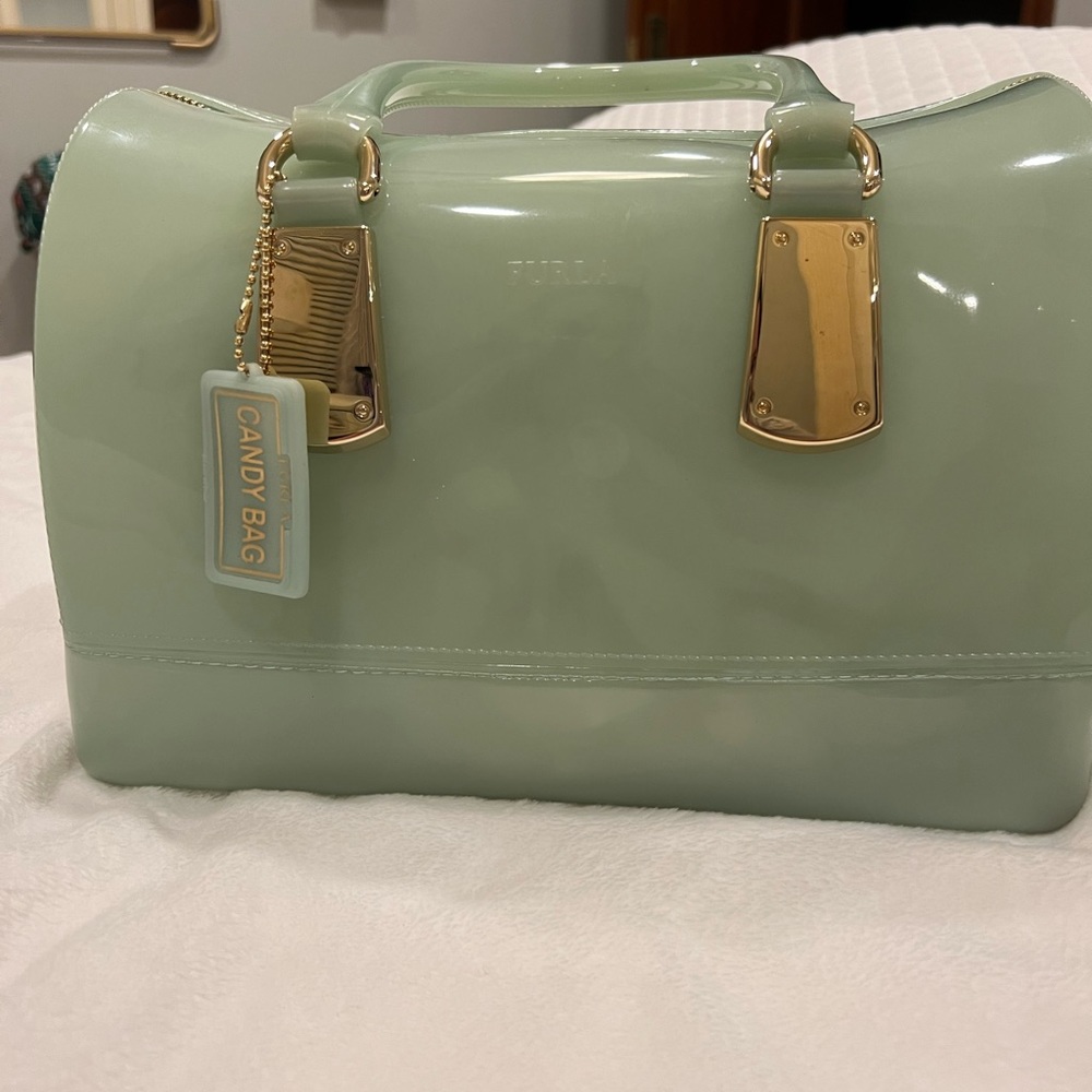 Furla Candy bag mint color